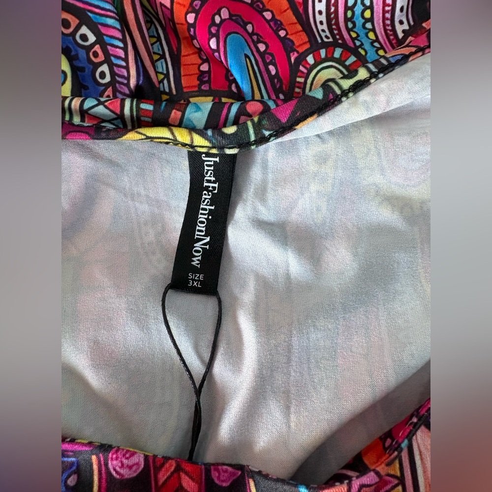 LOFT Colorful Patterned Women's Blouse - Picture 6 of 8